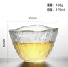 Decorar Xiangyuan Copo Mestre de Vidro Neve Primeira Japonesa Copo de Chá Gota Martelada Copo Único Artigos Domésticos Copo de Chá Conjunto de Chá Kung Fu