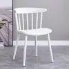 Silla de Plástico, Silla Windsor de Moda, Silla de Escritorio, Uso Doméstico, Silla de Recepción para Cafetería, Silla de Comedor Nórdica Minimalista Moderna