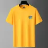 Camiseta Masculina de Manga Curta, Algodão Puro, Novo Estilo Verão 2026, Esportiva, Corte Amplo, Meia-Manga para Estudante, Moderna, Versátil, Camiseta de Marca da Moda