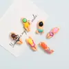 Pegatinas Creativas de Figuras de Natación para Refrigerador Lindos Imanes Decorativos de Playa para Refrigerador Decoración del Hogar Pegatinas Magnéticas