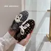 Otoño 2026 Nuevos Zapatos de Entrenamiento Alemanes de Lunares para Niñas Estilo Coreano Zapatos Casuales Versátiles Slip-On con Lazo para Niños