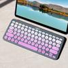 Película Protetora de Teclado Concavo-Convexo à Prova de Poeira e Água para Laptop Coreano Logitech K380/K480