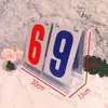 Marcador juego de baloncesto placa de matrícula placa de matrícula personalizada fabricante venta directa billar plástico ecológico PVC