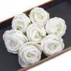 Capullos de rosa artificiales, estilo pintura al óleo vintage, materiales para arreglos florales DIY para decoración del hogar, flores artificiales de fondo para accesorios de fotografía