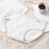 Roupa íntima feminina transfronteiriça Roupa íntima feminina plus size simples Cuecas de estudante Roupa íntima de cintura média e quadril Roupa íntima feminina de algodão