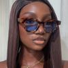 Gafas de sol Rice Nail Ins Internet Celebrity Mismo estilo 2024 Nuevo estilo Gafas de sol Moda Retro Gafas de sol de protección solar personalizadas para mujeres