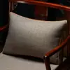 Nuevo Cojín Decorativo de Tela Estilo Chino, Cojín para Respaldo de Sofá, Cojín Lumbar Grande con Relleno, Hecho a Medida