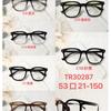 Gafas TR90 para jóvenes, montura plana, ligera, cara lisa, ultraligeras, sin deformación, montura redonda, gafas para miopía para estudiantes, exportación 30287