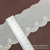 Renda de Algodão Roupas de Alto Padrão Acessórios de Renda Pura de Algodão Renda de Fio de Algodão para DIY Bordado Acessórios de Renda Atacado
