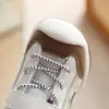 Nuevos Zapatos para Caminar de Bebé para Primavera y Otoño para Niños y Niñas, Tenis de Suela Suave, Zapatos Blancos para Bebé, Zapatos Estilo Forrest Gump para Niños