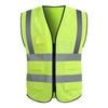 Trabalhadores da Construção Civil Colete de Segurança Reflexivo de Proteção Multi-bolso Roupas Refletivas Engenharia de Tráfego Colete Refletivo Vestuário de Segurança