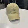 Gorra de Béisbol para Mujer, Estilo Coreano, Visera Curva, Primavera y Verano, Bordada, Gorra para Auriculares, Suave y Delgada, Algodón Puro, Estilo Nuevo, Lavada, Sencilla para Salidas