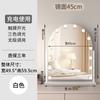 Espejo de Maquillaje con Luz Nuevo Modelo 2025, Fuente de Luz LED, Espejo de Belleza Portátil de Escritorio, Tipo Giratorio con Iluminación