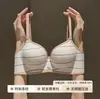 Nuevo estilo, sujetador push-up para pechos pequeños, con tirantes anchos, relleno grueso, sin varillas, soporte lateral, sin costuras, cómodo y sexy