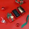 Caja de embalaje rectangular para labial de perfume con aplicación, caja de regalo pequeña y fresca, estante interior de esponja, caja de regalo para cosméticos