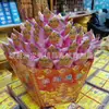 Fábrica de suprimentos funerários moeda fantasma lingote flor rica papel origami papel de queimar Festival Qingming cornucópia moeda Lótus