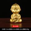 Vendas por atacado de pequenas estátuas de latão de Wukong, o Buda Lutador, e outras figuras budistas para decoração de casa e carro