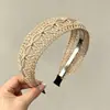 Diadema retro de ala ancha con lunares, adecuada para frentes amplias, para lavarse la cara, uso diario, versátil, ligera y que irradia una vibra lujosa y sofisticada