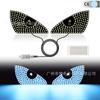Pegatina de ojo de diablo para coche, camión, camión, luces LED de cristal delanteras y traseras, interfaz USB dinámica, pantalla de expresión sin cables