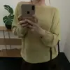 Foto real del nuevo suéter de punto de alta costura coreano Dongdaemun para mujer, otoño 2026, casual y elegante