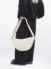 Bolso Dumpling Ins Niche Bolso Bandolera de Gran Capacidad Nuevo Otoño e Invierno Marca de Moda para Mujer Bolso de Moda para Viajeros Estilo Coreano para Mujer