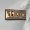 Placa de Puerta de Oficina de Madera Maciza Cartel Hecho a Medida Señal Direccional Oficina del Director General Estilo Elegante Veta de Madera Fuente Tridimensional