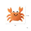 Boneca Peixe Pequeno, Estrela-do-Mar Fofa, Decoração de Caranguejo, Broche, Pingente, Acessórios de Tecido, Estojo de Desenho Animado, Acessórios para Bolsa