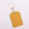 Llavero de Tarjeta de Control de Acceso Portatarjetas Ic Estudiante Unisex Cubierta Protectora Logo Comunidad Cuero Genuino Colgante Cultural y Creativo Accesorio Simple para Colgar