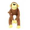 Juguete de Peluche para Perro, Mono de Piernas Largas y Boca Grande, Diseño Realista, Juguete con Sonido, Juguete Dental e Interactivo Educativo para Perros