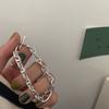 Pulsera de Nariz Retro Personalidad Dongdaemun Coreana para Mujeres, Chapada, Joyería Simple Estilo Hip-Hop para Estudiantes