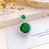 Pingente Transfronteiriço Colorido Redondo Colar Pulseira Acessórios Retrô High-End Moda Versátil DIY Acessórios de Joias para Mulheres
