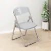 Cadeira Dobrável de Plástico Banqueta Cadeira com Encosto Cadeira para Dormitório Cadeira de Escritório Cadeira para Computador Cadeira de Treinamento Cadeira para Conferência Cadeira de Jantar Metabo