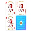 Poker Texas Hold'Em Plástico Personalizado PVC Espessado Impermeável Sala de Xadrez e Cartas Clube Cartas de Entretenimento Poker de Ovo Personalizado