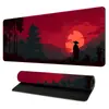 Mouse Pad Estilo Japonês Simples de Paisagem Popular da Amazon, Tapete Grande para Mesa de Computador, Fornecimento Direto da Fábrica, Tapete para Teclado