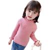 Suéter de cuello alto medio para niña Suave y ceroso Suéter de punto para niñas de primavera y otoño Todo lo combina Suéter para niños de 13 años 6 años Ropa de invierno