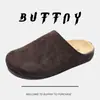Sandálias Casuais Slip-On de Solado Grosso para Uso Externo, Chinelos Clássicos Retrô Novos Birkenstock, Meio Chinelos com Biqueira