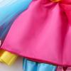 Ropa para niñas de estilo europeo y americano, nueva falda de verano colorida, falda tutú arcoíris para niñas, falda de malla estilo occidental