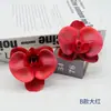 Filme Phalaenopsis Flor Pequena Alta Simulação Sentir Phalaenopsis Férias de Verão Processamento de Acessório de Cabeça DIY Chapéu de Formatura