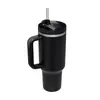 Taza termo de doble capa Big Mac de acero inoxidable 304 con asa de hielo de 40 oz, taza de agua para coche, taza portátil transfronteriza