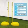 Postes de red de bádminton estándar de ABS, soporte de red de bádminton multifuncional, soporte inflable portátil para voleibol y tenis, móvil