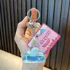 Chaveiro de Animal Marinho Preenchido com Óleo Desenho Animado Animais Pequenos Golfinho Peixe Chaveiro Pingente de Bolsa Pequeno Presente Atacado