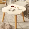 Mesa Pequeña Dormitorio Sala Mesa de Café 2024 Nuevo Apartamento Pequeño Mesa Creativa para Ventana de Rincón Mesa Redonda Pequeña de Lujo Accesible Mesa de Té para Balcón