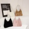 Bolso Peludo de Hombro Único para Otoño e Invierno para Mujer 2026 Nuevo Estilo Coreano Bolso de Mujer Ins Bolso de Mano Bolso de Hombro Transversal de Moda Bolso de Felpa Transfronterizo