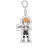 ¡Haikyuu!! llavero anime Kageyama Tobio Hinata Shoyo Kagefuri Kenma Nishinoya Yuuya colgante acrílico