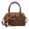 Bolso de Mano de Lujo Boston 2026 Nuevo Elegante Versátil Bolso Cruzado Exquisito Súper Popular Bolso de Mano Bolso Almohada
