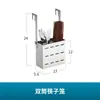 Estante escurridor de platos sin taladro Estante de almacenamiento de cocina Estante de drenaje montado en la pared para tazones y platos Estante de almacenamiento para alféizar de ventana Acero inoxidable