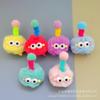 Nova Antena de Grampo de Cabelo Torcido Boneco Feio Pelúcia Fofa Pompom Acessório de Cabelo Colorido Dopamina Acessórios Femininos Atacado