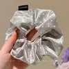 Diadema Elástica para el Cabello Moda Coreana Dongdaemun para Mujeres Tacto de Alta Gama Súper Grande Elástico Versátil Duradero Cuerda para el Cabello Goma Elástica