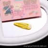 Pasador para el cabello infantil gota de agua color caramelo pinza BB pasador pequeño pinza lateral para flequillo material DIY tocado accesorios de Corea del Sur más vendidos