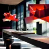 Lustre LED moderno empilhado designer BigBang da Foscarini para restaurante, showroom, sala de estar e escritório